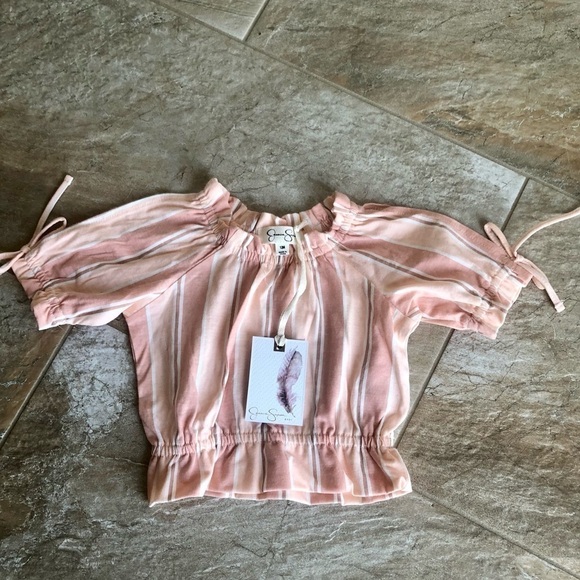 JESSICA Simpson Baby Girl Pale Dogwood Tee - Picture 1 of 7